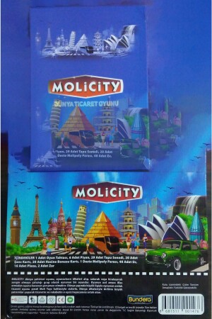 Immobilienhandelsspiel Molipoly Molicity Monopoly Monopoly Metropol Mega City Familienspiel Neues Modell - 7