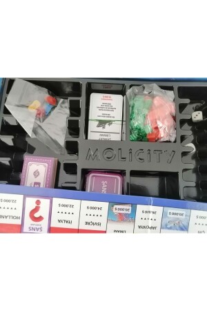 Immobilienhandelsspiel Molipoly Molicity Monopoly Monopoly Metropol Mega City Familienspiel Neues Modell - 8