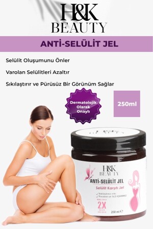 Inceltici Sıkılaştırıcı Selülit Ve Çatlak Karşıtı Bölgesel Inceltici Için Soğuk Jel 250 Ml - 4