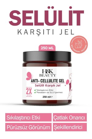 Inceltici Sıkılaştırıcı Selülit Ve Çatlak Karşıtı Bölgesel Inceltici Için Soğuk Jel 250 Ml - 7