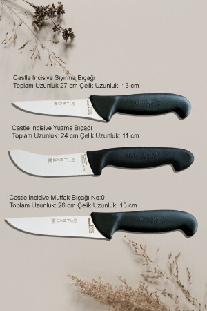 Incisive Series 10-teiliges Küchenmesser-Set, Fleisch, Brot, Gemüse, Obst, Messer CS40 - 4