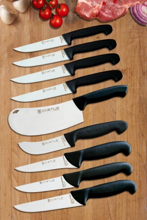 Incisive Series 5-teiliges Küchenmesser-Set, Fleisch, Brot, Gemüse, Obst, Messer CS33 - 2