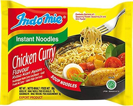 INDOMIE NOODLES CURRY CHICKEN 5X8 - 1