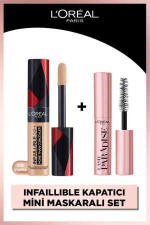 Infaillible 24h All-Face Concealer – 326 Vanilla & Mini Paradise Mascara 4. 7 ml Make-up - 3