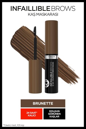 Infaillible Brows Volumizing Eyebrow Mascara – Brunette - 2