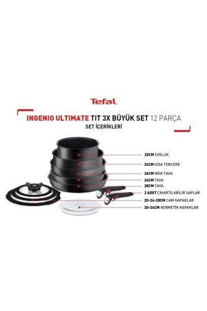 Ingenio Ultimate Titanium 3x großes Set 12-teilig - 4