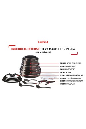 Ingenio XL Intense Titanium 2x Maxi Set 19 Stück 24BL - 5