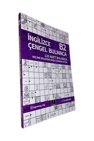 İngilizce Çengel Bulmaca B2 - İngilizce Kelime Öğreten Bulmaca Kitabı - 2