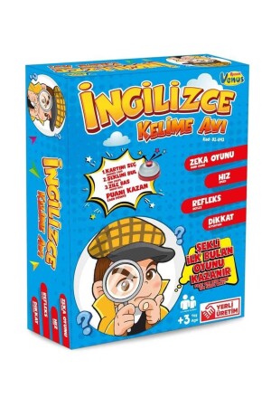 Ingilizce (dedektif) Kelime Avı Oyunu -ingilizce Kelime Avı Oyunu - Zeka- Hız- Refleks- Dikkat Oyunu - 2