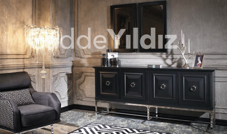 İngiltere Black Luxury Koltuk Takımı - 7