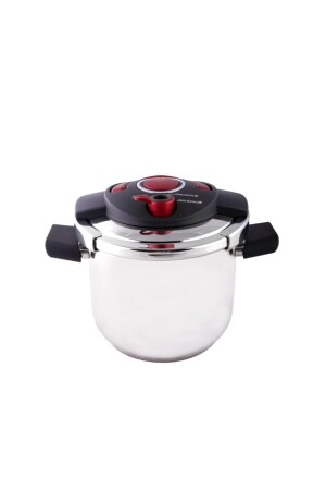 Innocook 4-6,5 Lt Düdüklü Tencere Seti Kırmızı 600.15.01.0043 - 4