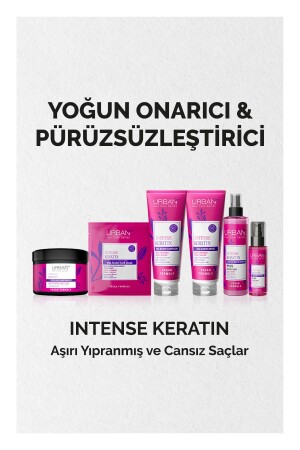 Intense Keratin Aşırı Yıpranmış Saçlara Özel Saç Bakım Serumu-vegan-uv Koruma-75 ml - 7