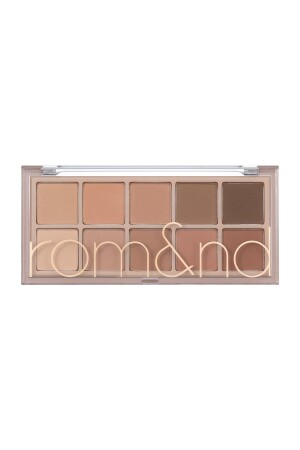 Intensiv pigmentierte matte Nude-Lidschatten-Palette, besser als Palette – Shade & Shadow Garden - 2