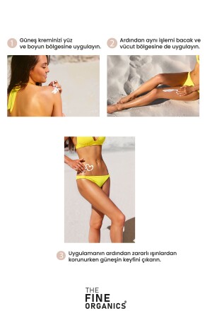 Intensive feuchtigkeitsspendende Sonnencreme gegen Hautunreinheiten mit Lichtschutzfaktor 50+ und hohem Schutz – 50 ml - 4