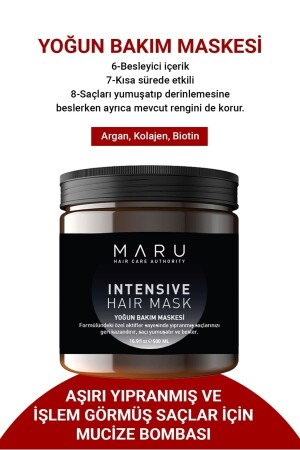 Intensive Repair Yıpranmış Saçlar Için Yoğun Bakım Saç Maskesi 500 Ml. - 3