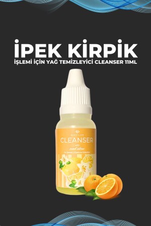 Ipek Kirpik & Kirpik Lifting Işleminde Doğal Kirpikleri Temizlemek Için Cleanser Citrus 11ml - 2