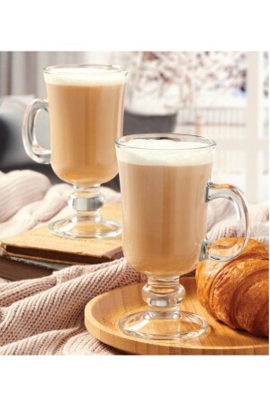 Irish Caffee Latte Kupa Bardağı Bardak 6 Adet 230 Cc 324343854 - 4