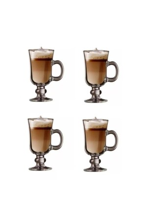 Irish Latte - Schokoladenglas 4' Tasse mit Tasse Fma074552 - 2