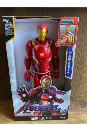 Ironman-Figur Iron Man-Figur Ironman-Figur Sound Light Actionfigur Iron Man SCNIRONMAN - 2