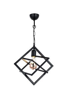 Isabel Single Black Pendelleuchte Kronleuchter İSABEL01-0100-S - 2