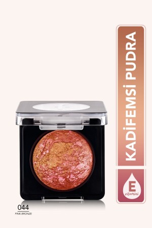 Işıltılı Fırınlanmış Allık - Baked Blush-on - 044 Pink Rose - 8682536051446 - 1