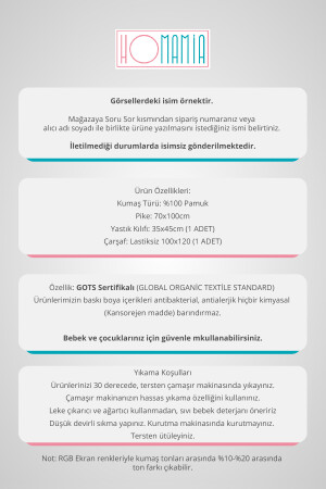 Isme Özel Pike Seti 70x100 Anne Yanı Ve Park Yatak Kelebekli Tavşan anneyanipk58 - 5