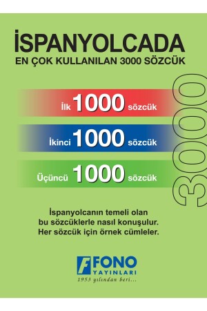 Ispanyolca Ilk 3000 Sözcük - 1