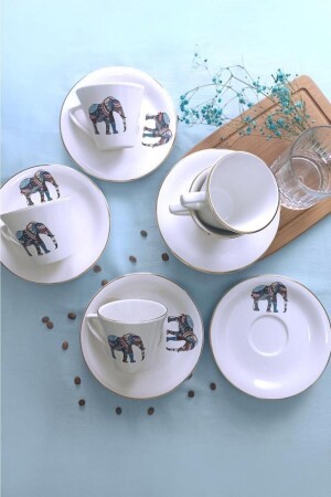 Istanbul Elephant 12-teiliges Teetassen-Set für 6 Personen 69247-5 - 3