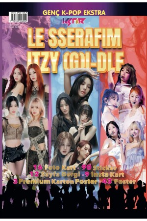 Itzy - (G)i-dle - Le Sserafim (Kpop Mix) Dergisi 2024-1 - 2