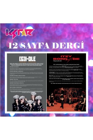 Itzy - (G)i-dle - Le Sserafim (Kpop Mix) Dergisi 2024-1 - 4