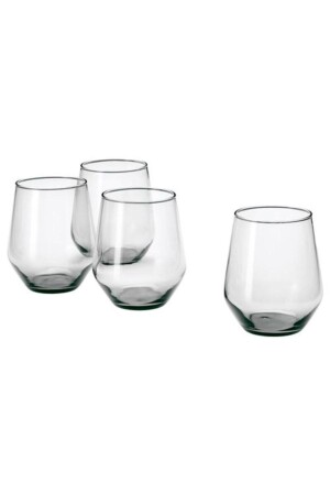 Ivrıg 4-teiliges 45-Cl-Glasbecher-Set Grau IKEA_IVRIG_4LÜ_GRİ - 1