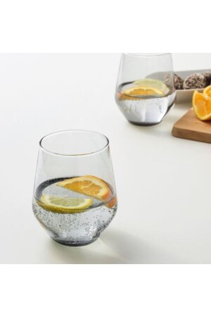 Ivrıg 4-teiliges 45-Cl-Glasbecher-Set Grau IKEA_IVRIG_4LÜ_GRİ - 5