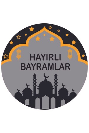 Iyi Bayramalar Sticker Seti 30 Adet (4 Cm x 4 Cm) - 1