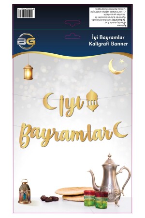 İYİ BAYRAMLAR KALİGRAFİ BANNER !!! GRKMRMZN4566854657 - 2