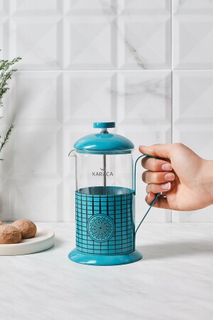 Iznik Türkis French Press 600 ml - 4