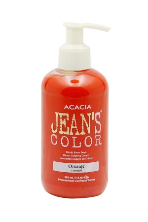 Jean's Color Turuncu 250ml. Ornge Amonyaksız Balyaj Renkli Saç Boyası - 3