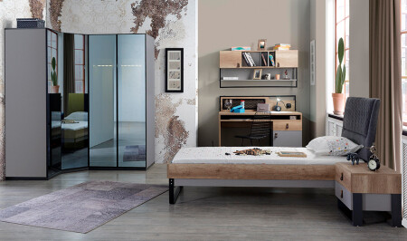 Junges Zimmer mit Loft-Ecke - 1