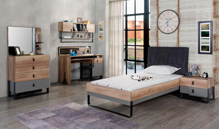 Junges Zimmer mit Loft-Ecke - 4