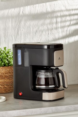 Just Coffee Aroma 2-in-1 Filterkaffee- und Teebrühmaschine Beige - 5