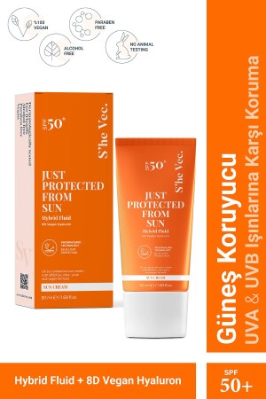 JUST PROTECTED FROM SUN – Aydınlatıcı ve Leke Karşıtı Güneş Koruyucu Krem SPF 50- (50 ml) - 2