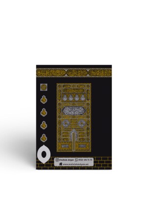 Kaaba-Motiv, Geschenk, Gebetsperlen, Buch, Mevlüt-Set, 10 Stück, EYS1–6 - 5