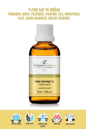 Kabak Çekirdeği Yağı Soğuk Sıkım 50 ml %100 Saf ve Doğal Pumpkin Seed Carrier Oil - 2