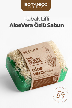 Kabak Lifli Aloe Vera Sabunu - 4