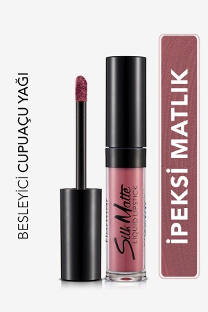 Kadife Dokulu Likit Mat Ruj - Silk Matte Liquid Lipstick - 010 TENDER TERRA - 8690604505371 - 1