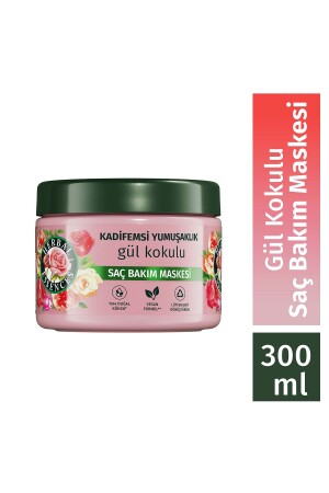 Kadifemsi Yumuşaklık Gül Kokulu Saç Bakım Maskesi 300ml - 2