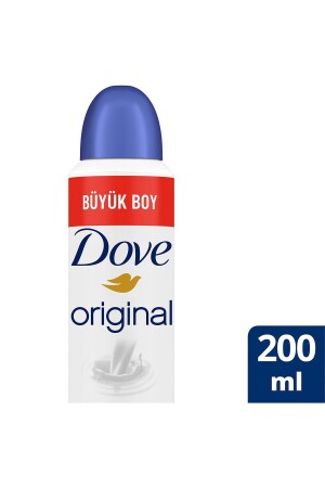 Kadın Sprey Deodorant Original 1-4 Nemlendirici Krem Etkili Büyük Boy 200ml x1 Adet - 2