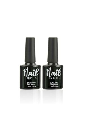 Kalıcı Oje Protez Tırnak Top Coat Ve Base Coat 2li Set egemen3017 - 2