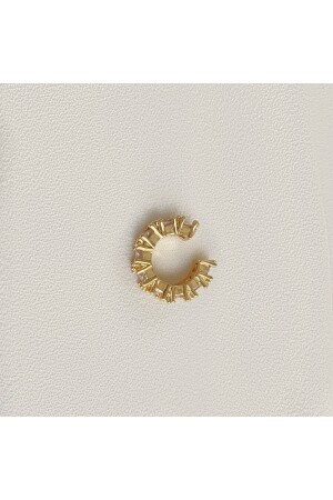 Kalın Halka Kıkırdak Küpe Earcuff - 5