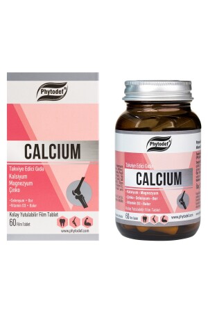 Kalsiyum Magnezyum Çinko - 60 Tablet (CALCİUM MAGNESİUM ZİNC) PHYTDFCLSYM - 8