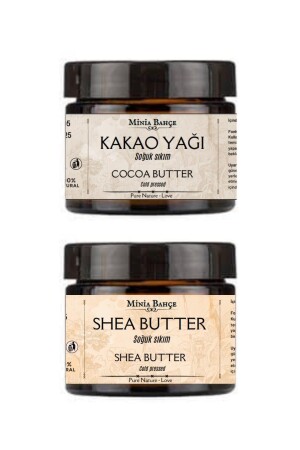 Kaltgepresste Sheabutter und Kakaobutter, 100 % natürlich und rein, 50 ml SHKK - 3